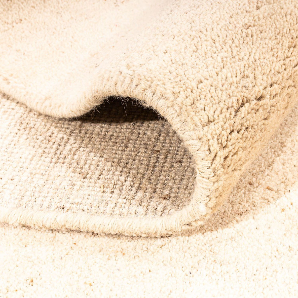 Gabbeh-matta - Indus - 200 x 170 cm - ljusbrun