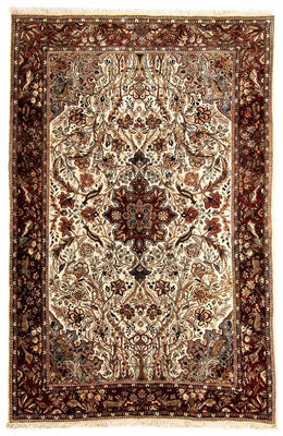 Orientaliska mattor - Indus - 205 x 130 cm - beige