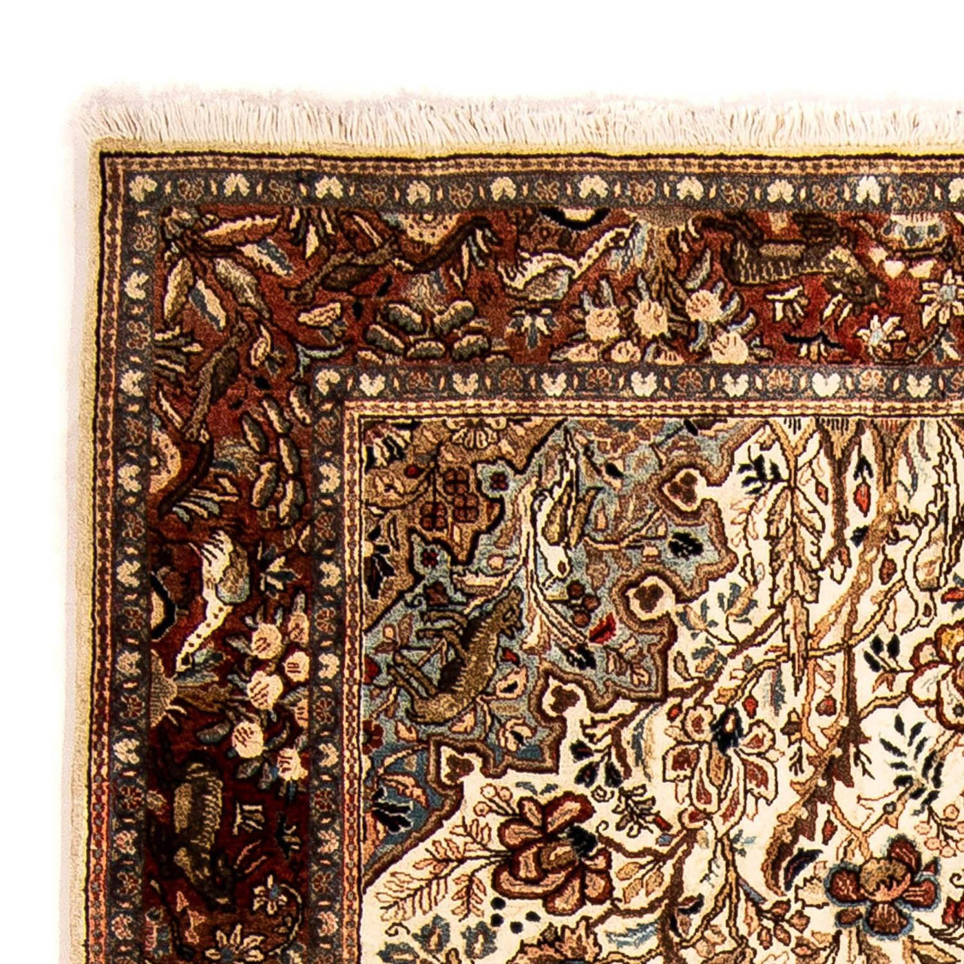 Indo Sarouk Mattan 205x130cm - Oriental Carpet