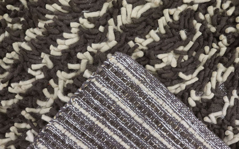 Hög luggmatta - 200 x 124 cm - flerfärgad