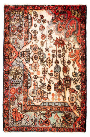 Persisk matta - Nomadic - 131 x 88 cm - beige