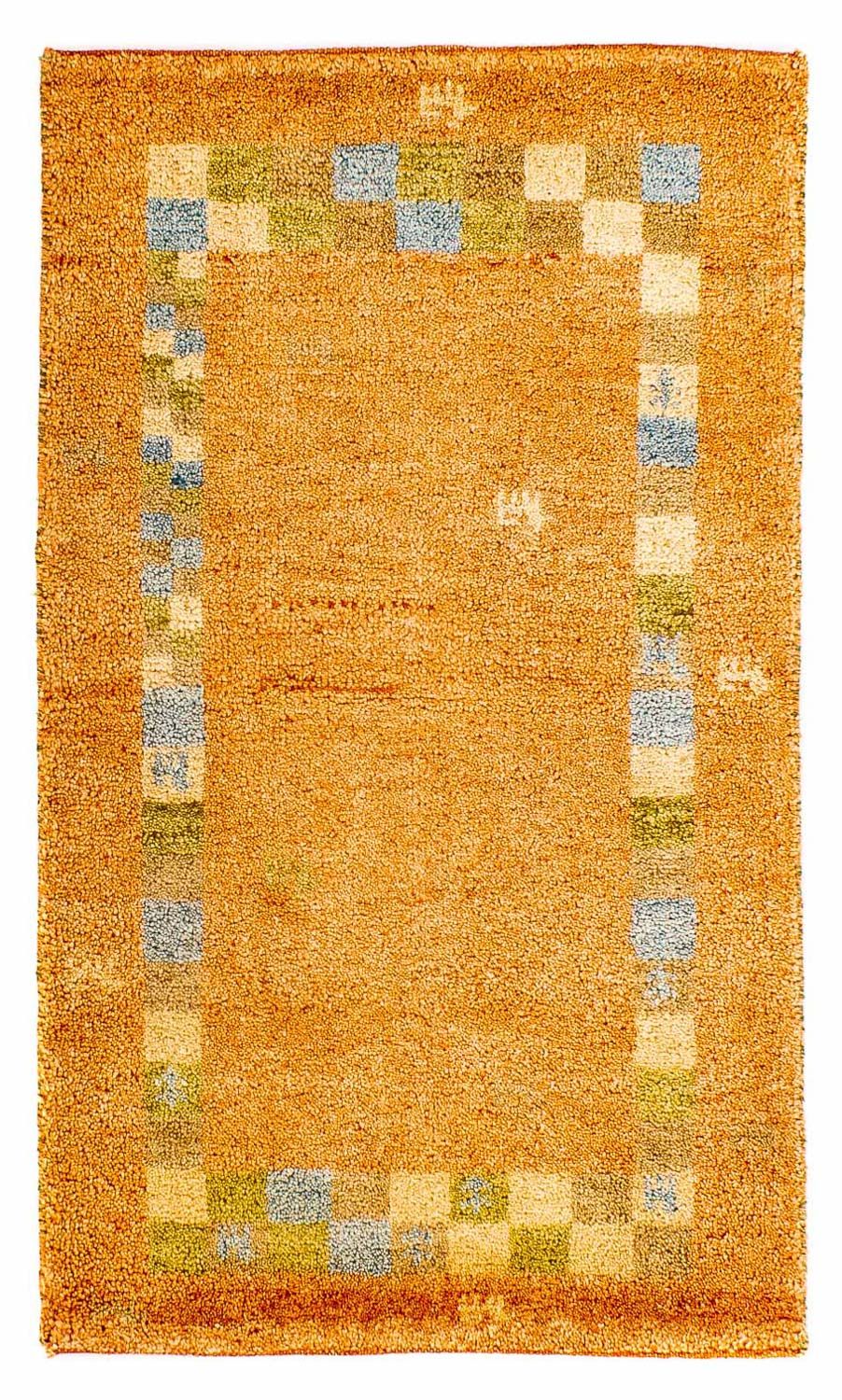Gabbeh-matta - Indus - 110 x 65 cm - guld