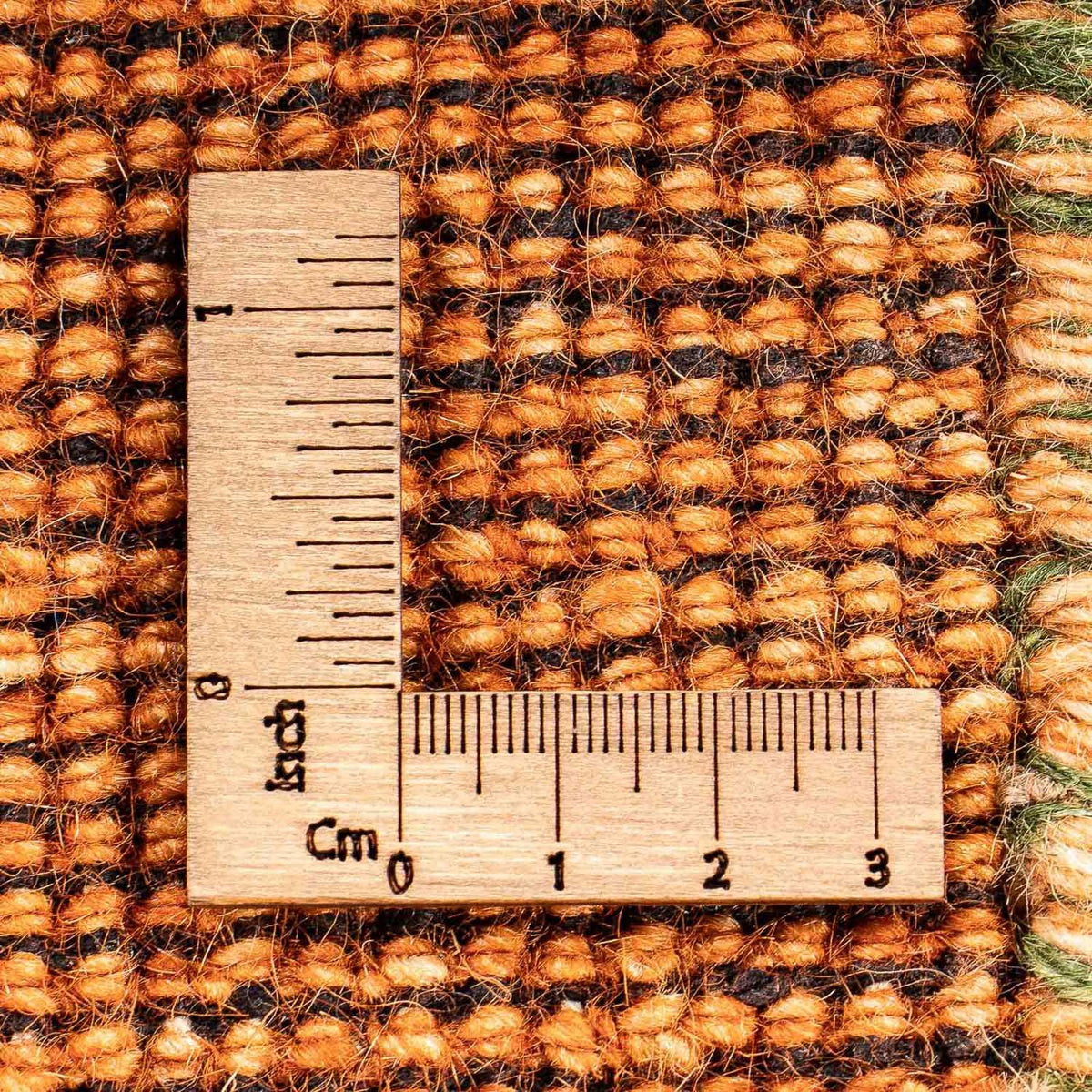 Gabbeh-matta - Indus - 110 x 65 cm - guld