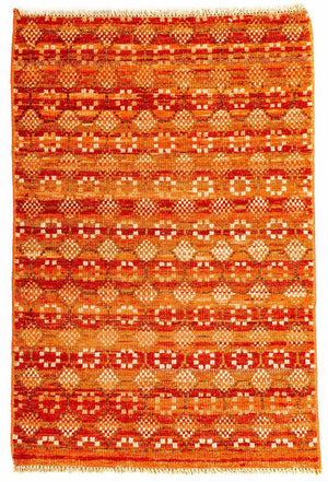 Designermatta - 92 x 62 cm - orange