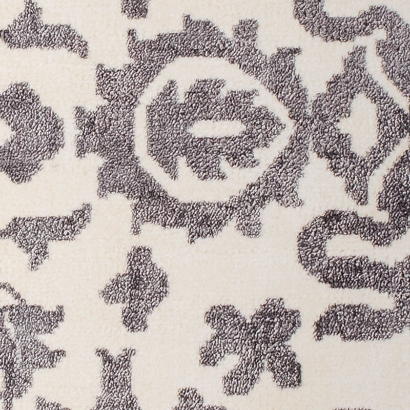 Viskosmatta kvadrat  - 70 x 70 cm - ljusgrå