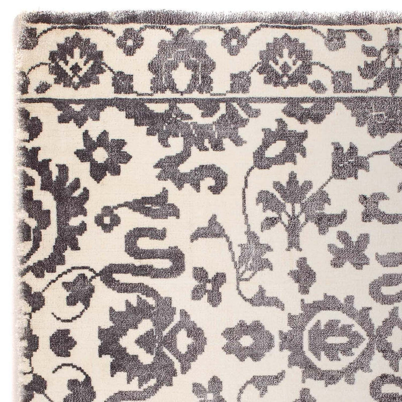 Viskosmatta kvadrat  - 70 x 70 cm - ljusgrå