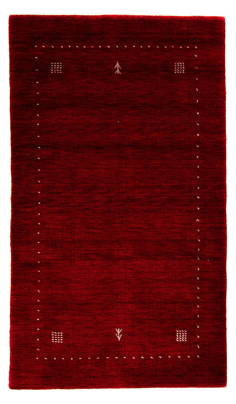 Gabbeh matta - Loribaft Softy - 155 x 93 cm - flerfärgad