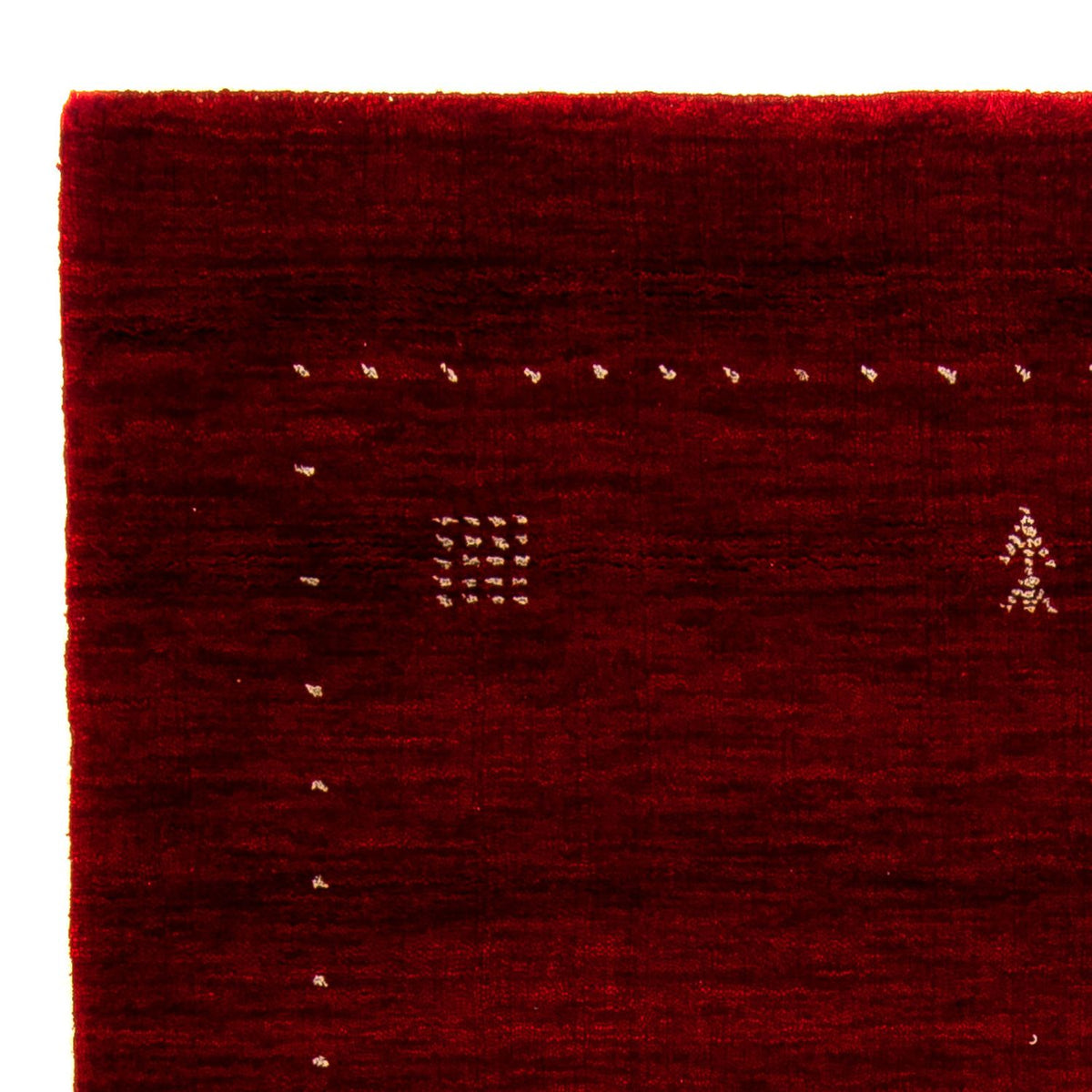 Gabbeh matta - Loribaft Softy - 155 x 93 cm - flerfärgad