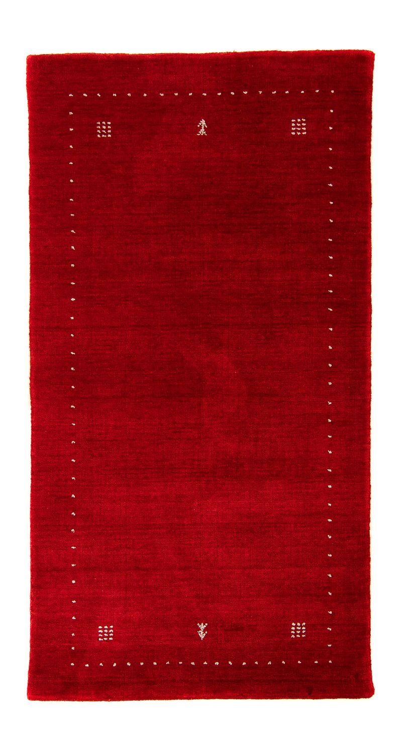 Gabbeh matta - Loribaft Softy - 142 x 74 cm - flerfärgad