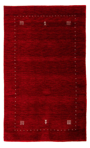 Gabbeh matta - Loribaft Softy - 155 x 95 cm - flerfärgad