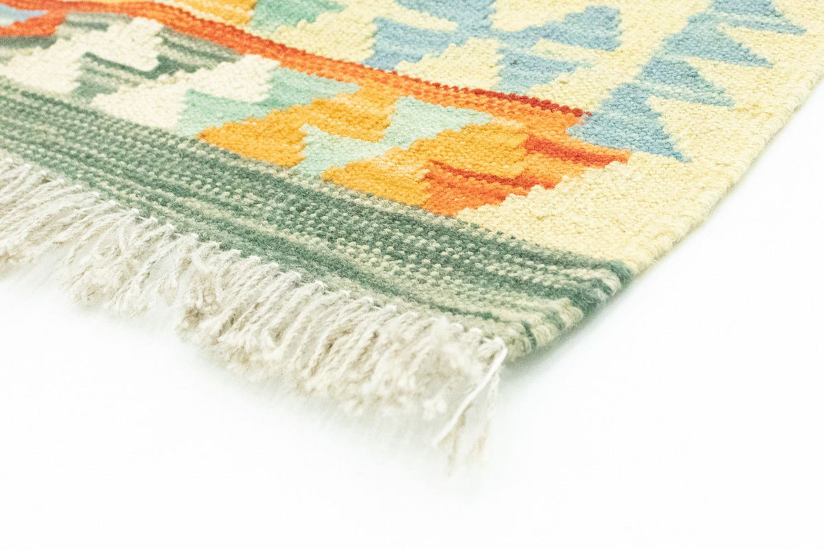 Kelim Carpet - orientalisk matta - 183 x 125 cm - färgad