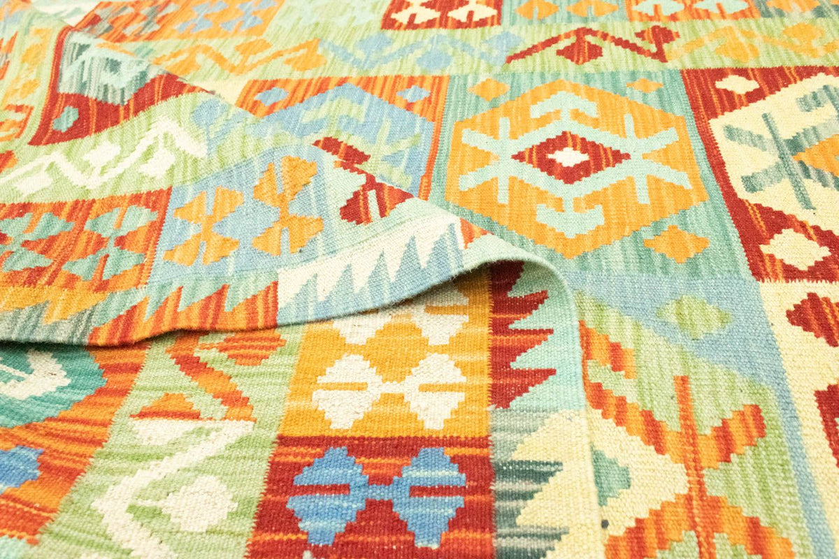 Kelim Carpet - orientalisk matta - 183 x 125 cm - färgad