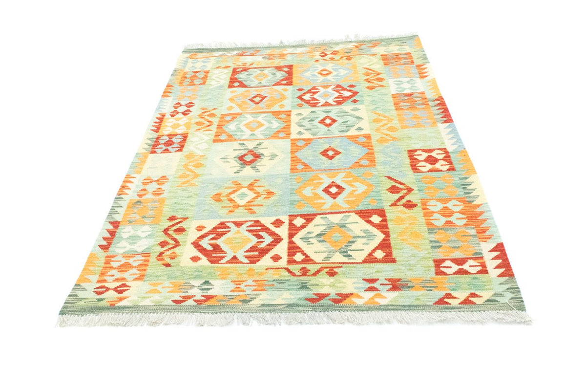 Kelim Carpet - orientalisk matta - 183 x 125 cm - färgad