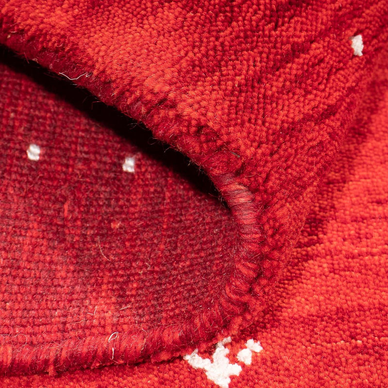 Gabbeh-matta - Indus - 90 x 60 cm - röd