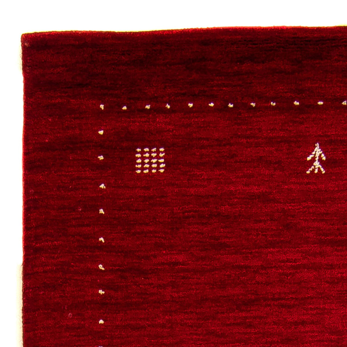 Gabbeh matta - Loribaft Softy - 154 x 94 cm - flerfärgad