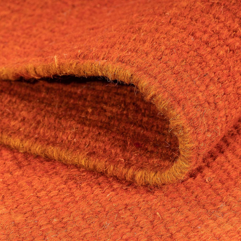 Runner Kelim matta - trendig - 300 x 80 cm - orange