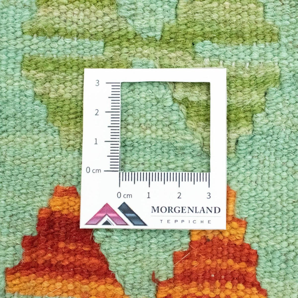 Runner Kelim Carpet - orientalisk matta - 200 x 68 cm - färgad