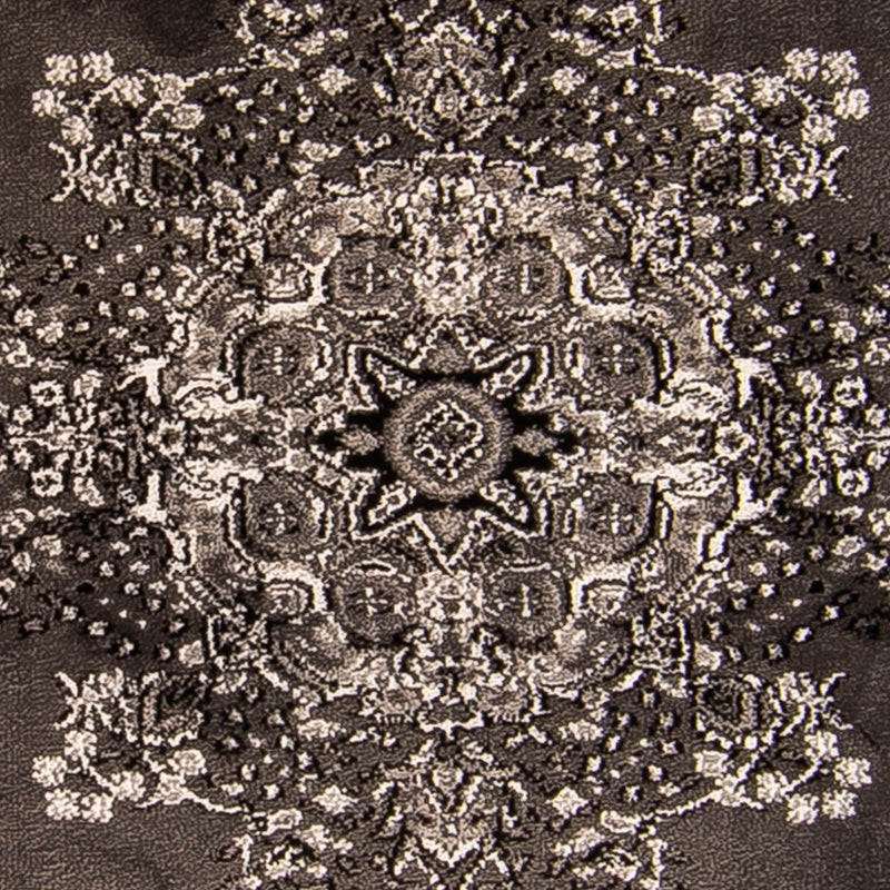 Modern matta - 170 x 120 cm - mörkbrun