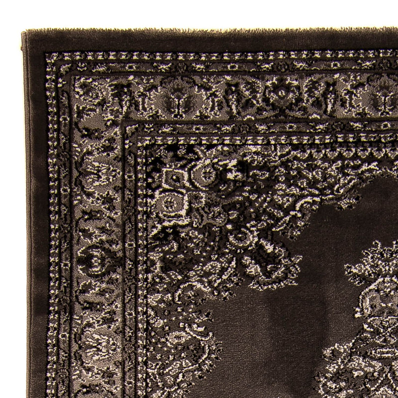 Modern matta - 170 x 120 cm - mörkbrun