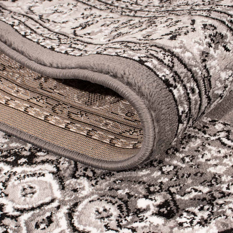 Modern matta - 170 x 120 cm - mörkbrun