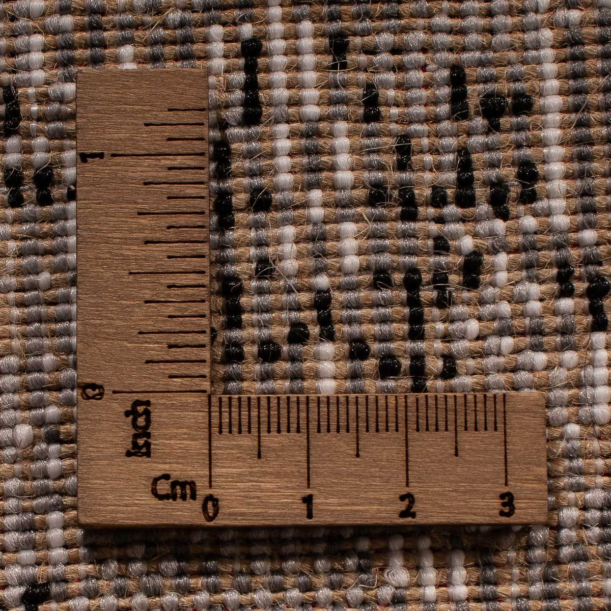 Modern matta - 170 x 120 cm - mörkbrun