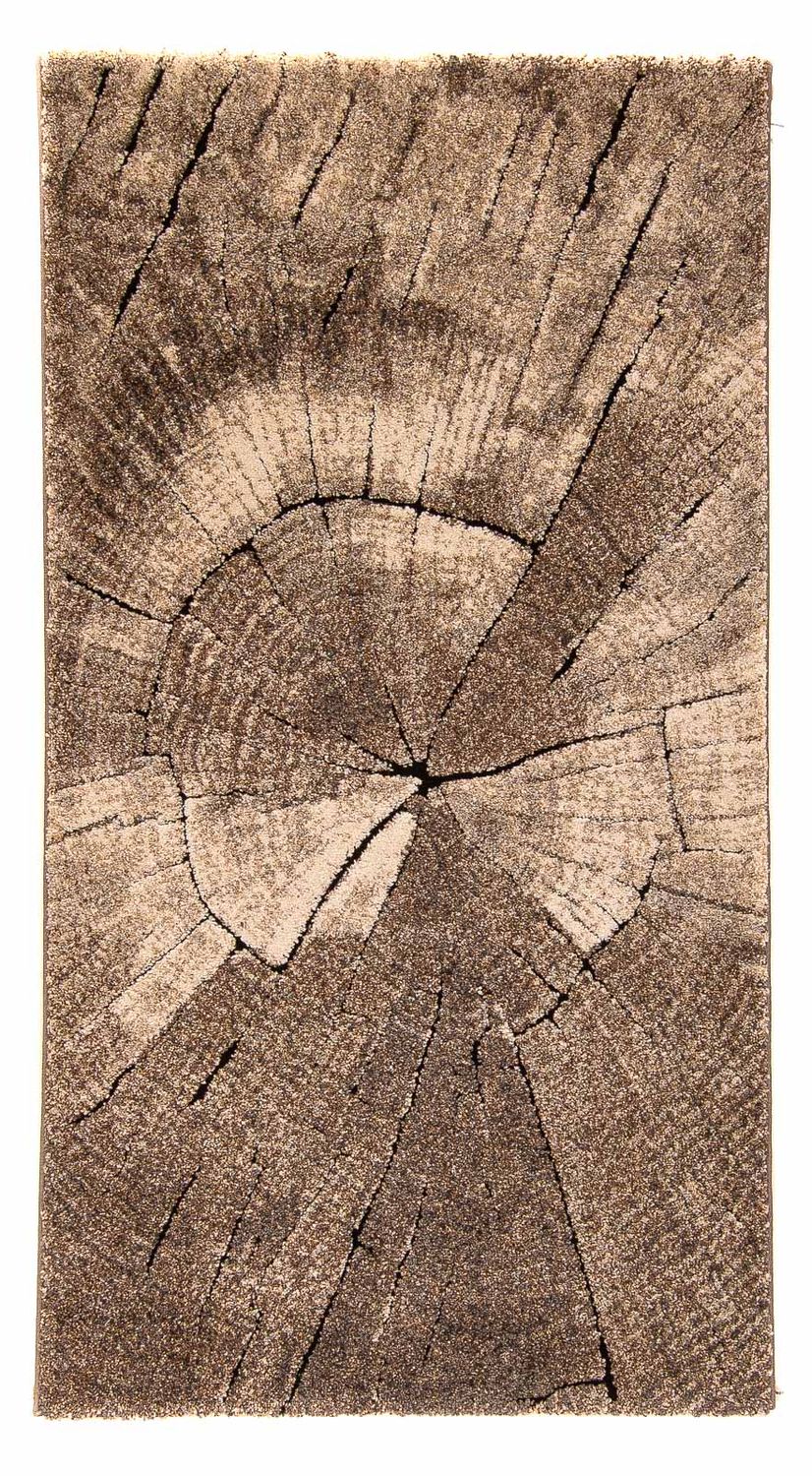 Modern matta - 150 x 80 cm - ljusbrun