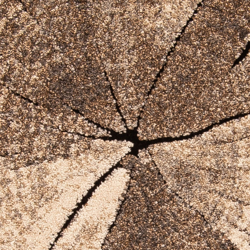 Modern matta - 150 x 80 cm - ljusbrun