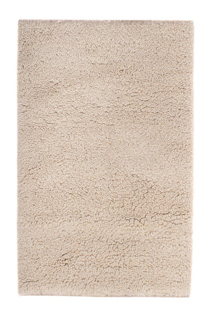 Berber matta kvadrat  - 120 x 120 cm - beige