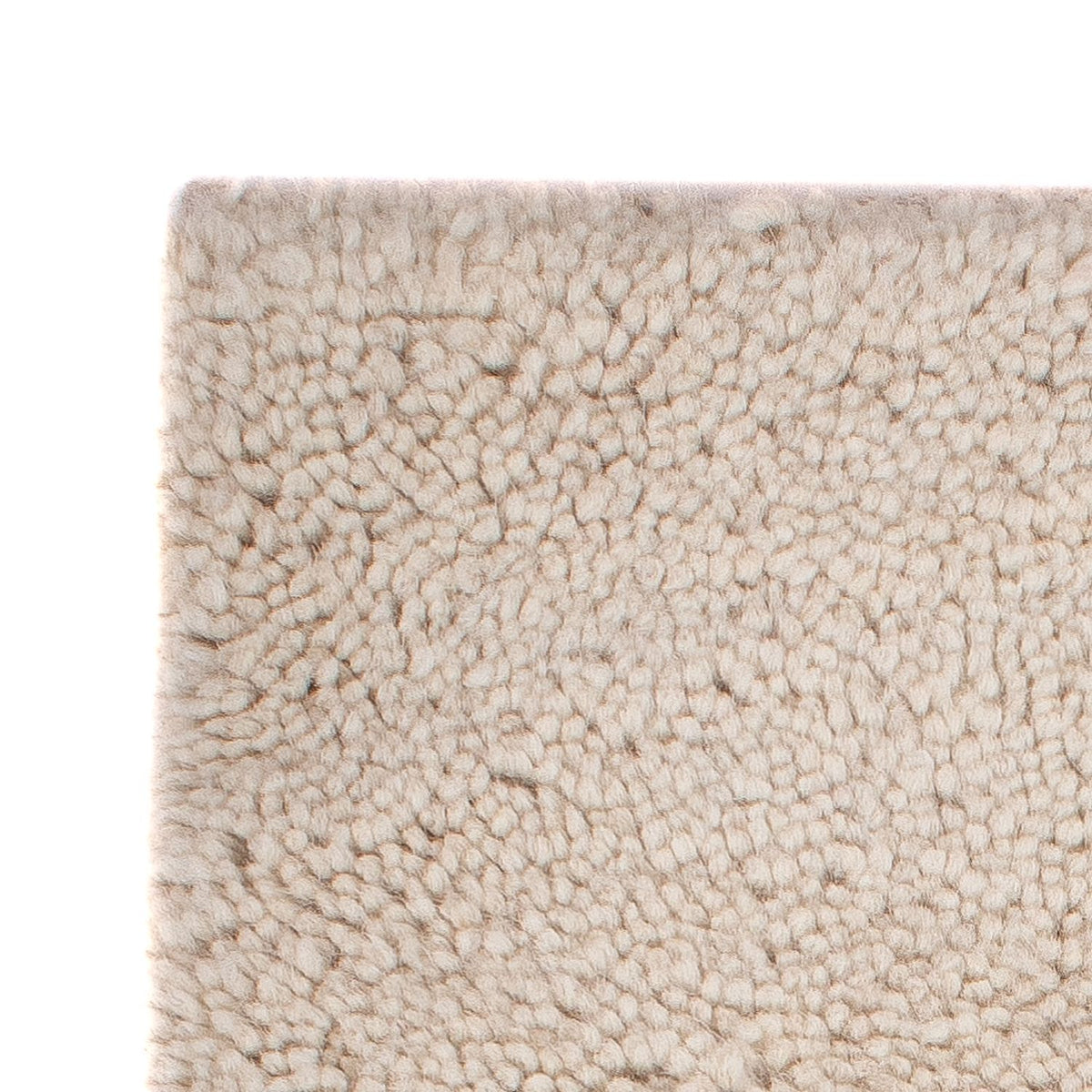 Berber matta kvadrat  - 120 x 120 cm - beige