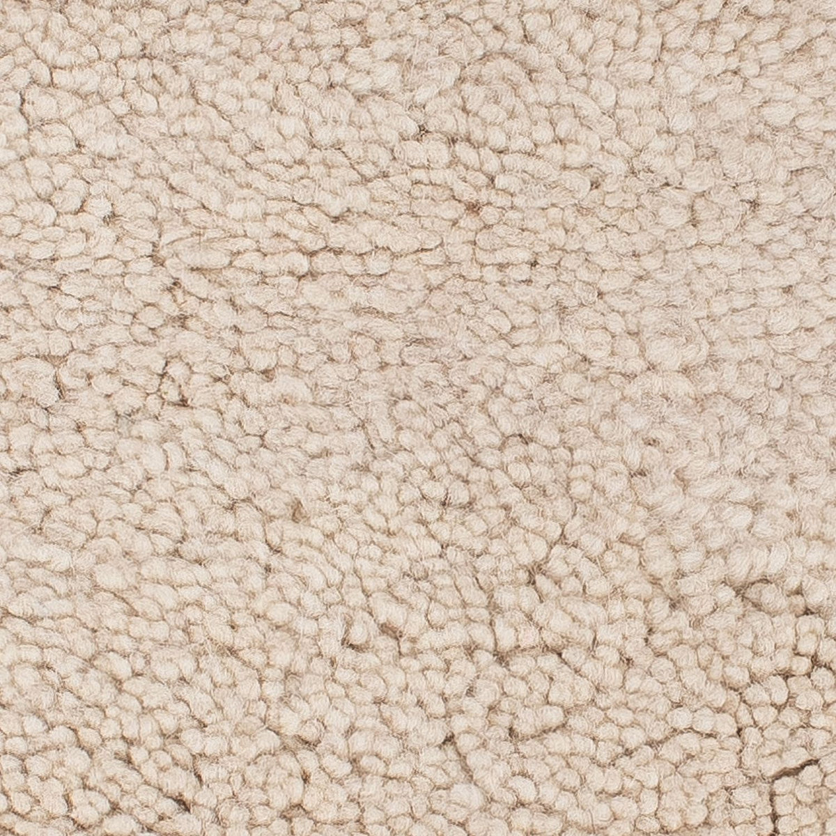 Berber matta kvadrat  - 120 x 120 cm - beige