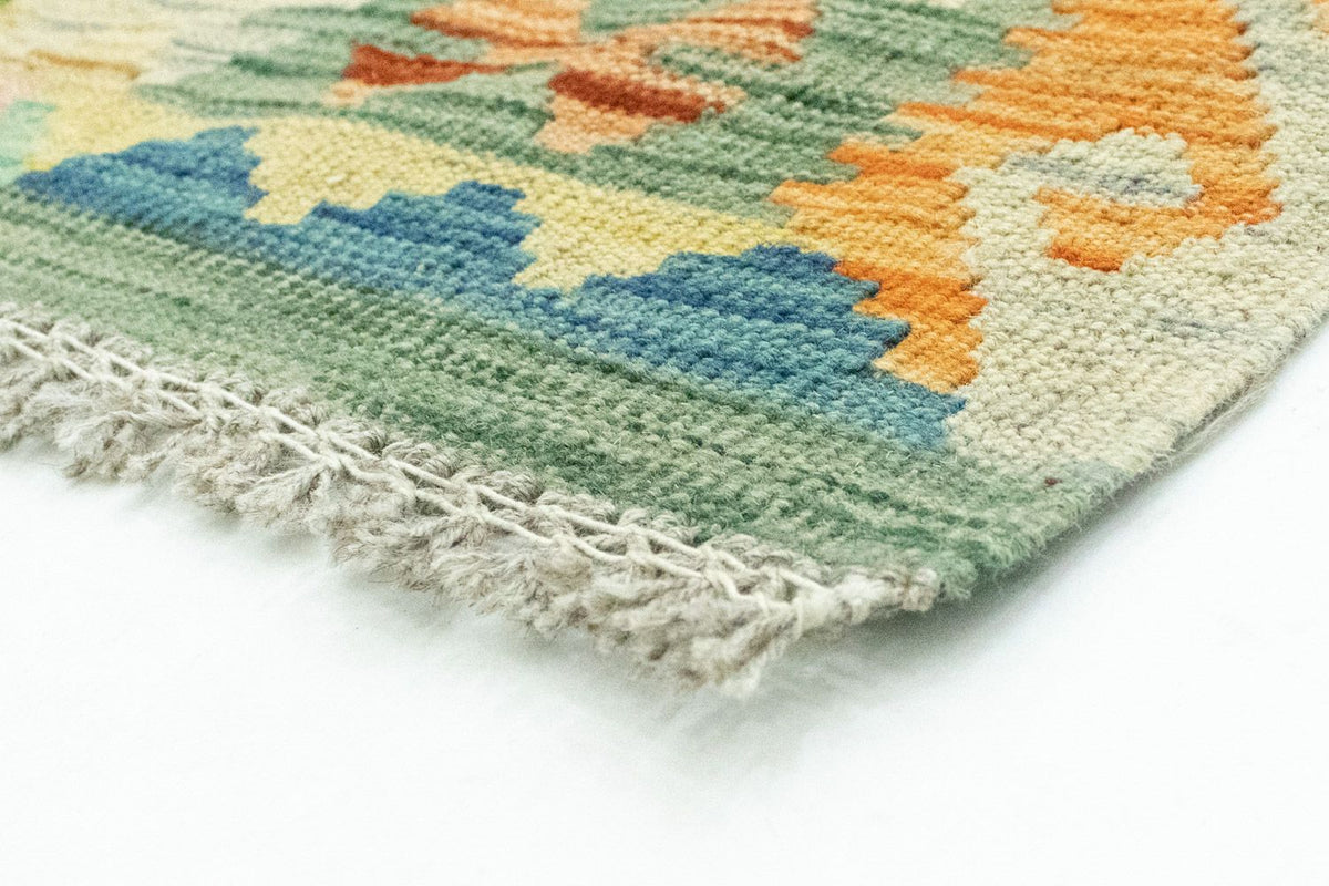 Kelim Carpet - orientalisk matta - 302 x 205 cm - färgad