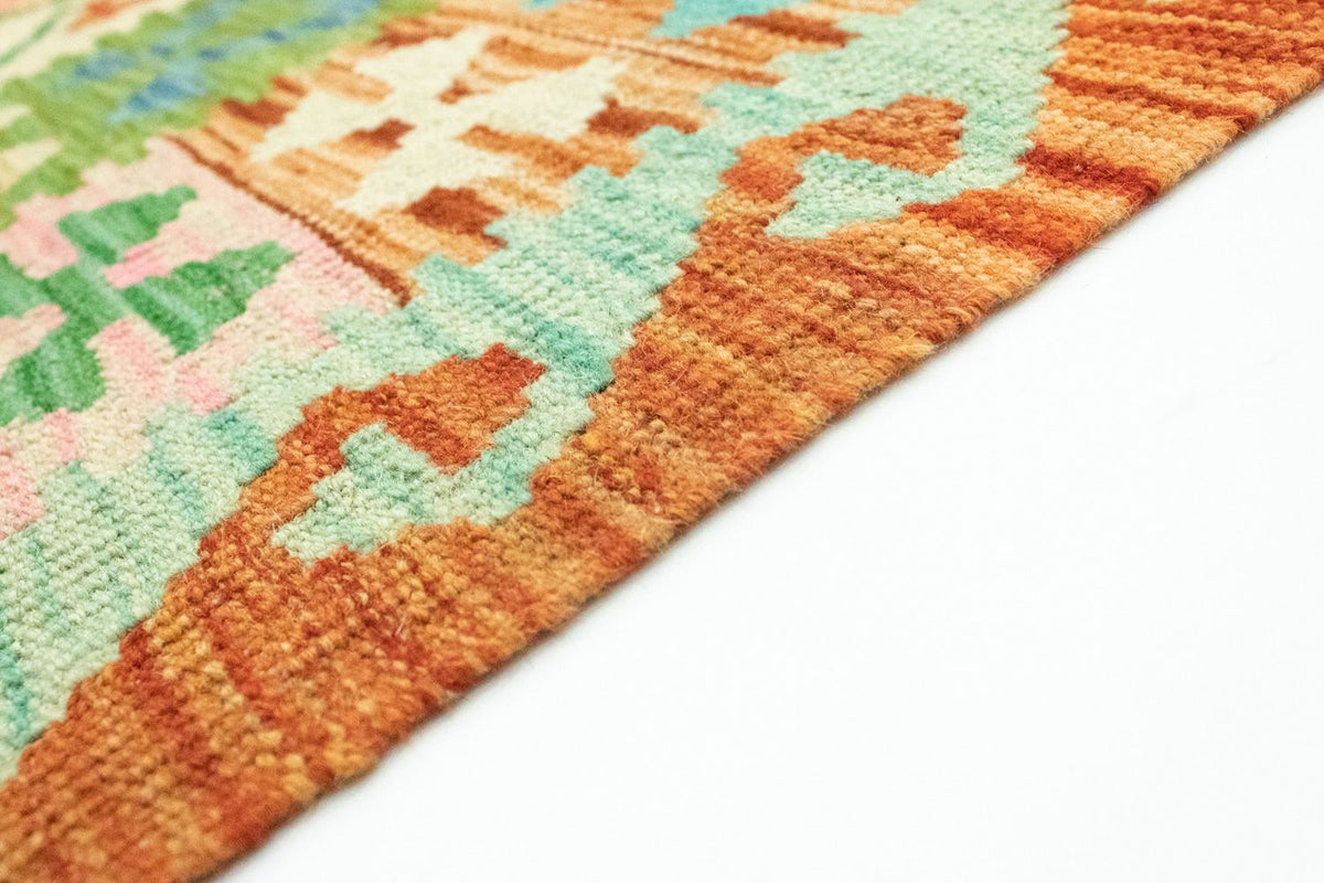 Kelim Carpet - orientalisk matta - 302 x 205 cm - färgad