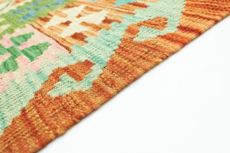 Kelim Carpet - orientalisk matta - 302 x 205 cm - färgad