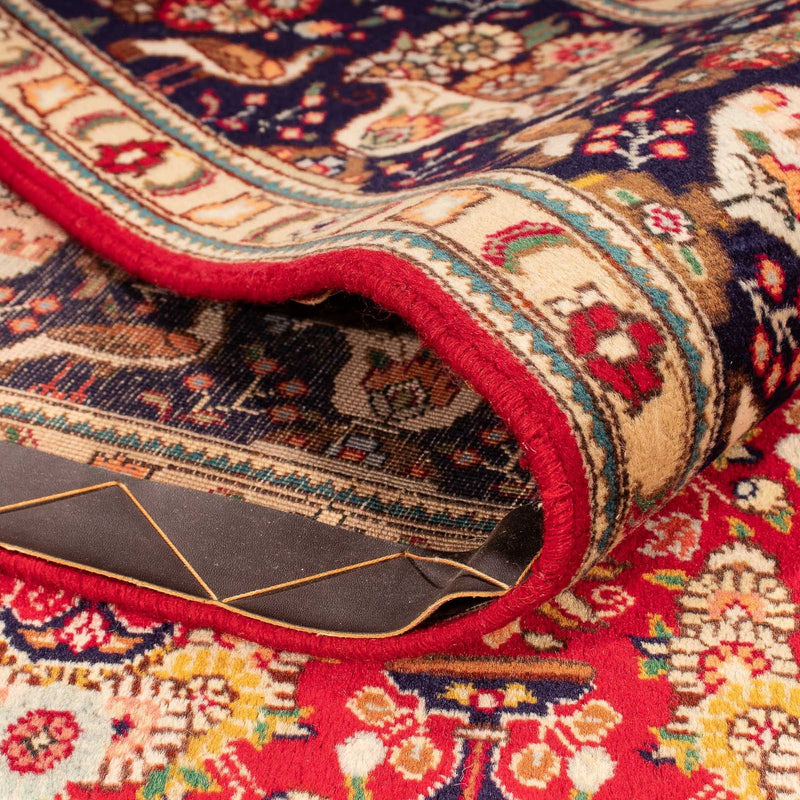 Persisk matta - Tabriz - Royal - 300 x 200 cm - mörkröd