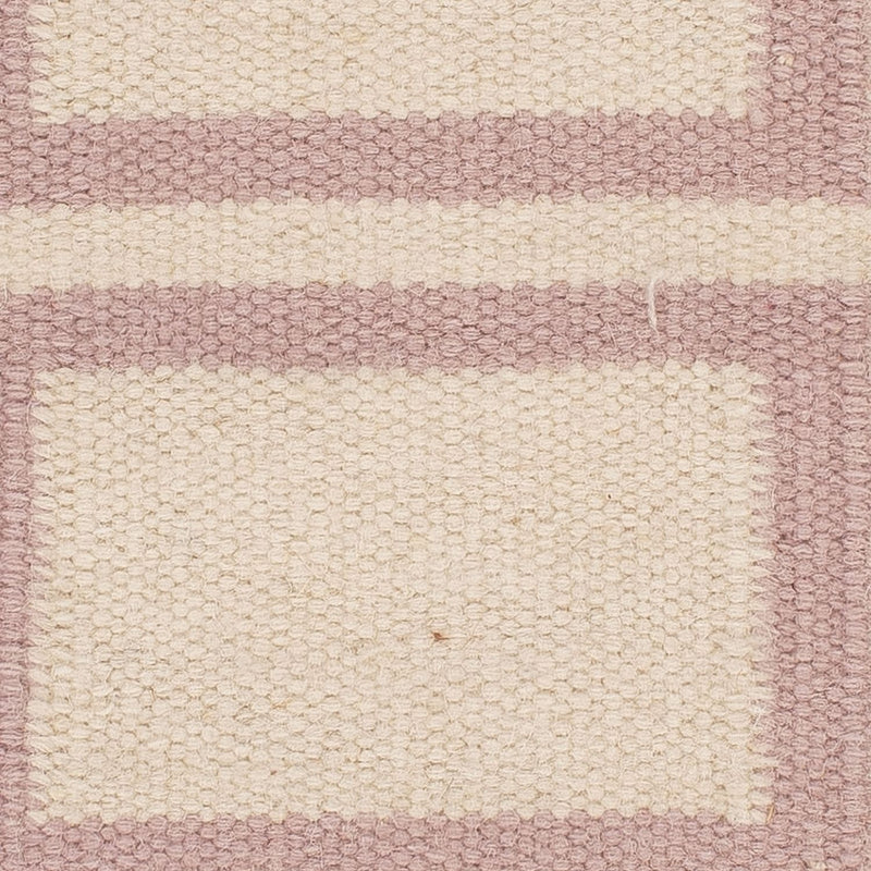 Kelim matta - trendig - 91 x 60 cm - beige