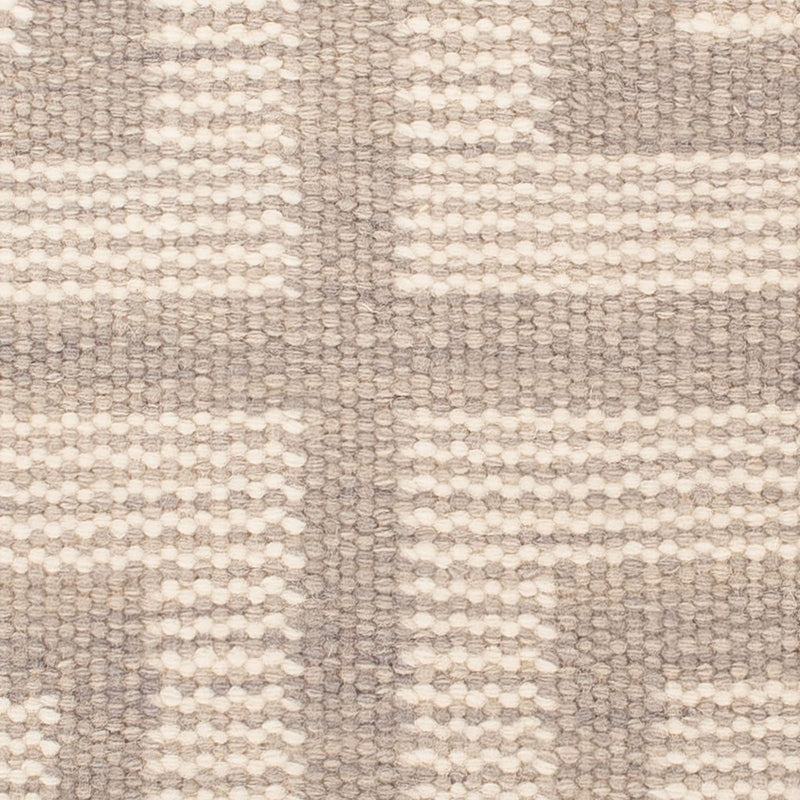 Kelim matta - trendig kvadrat  - 60 x 60 cm - beige