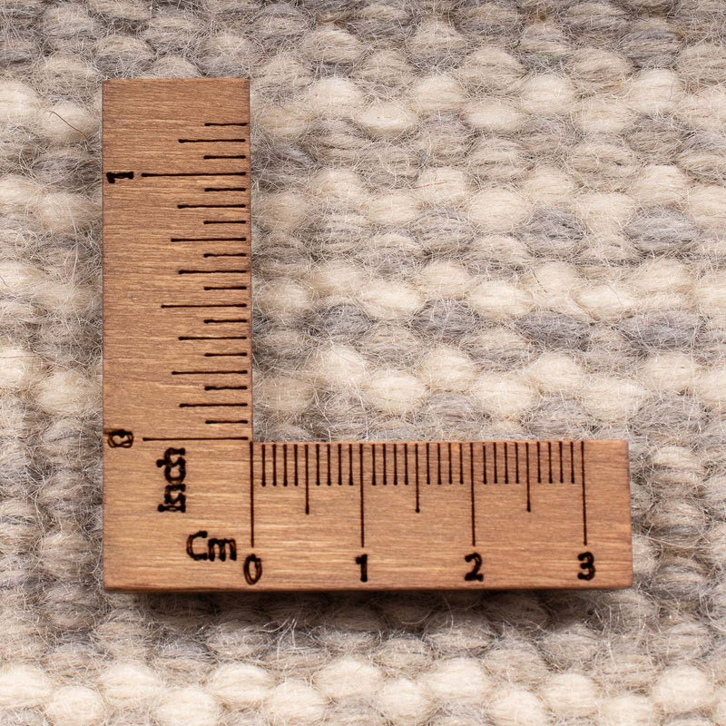 Kelim matta - trendig kvadrat  - 60 x 60 cm - beige