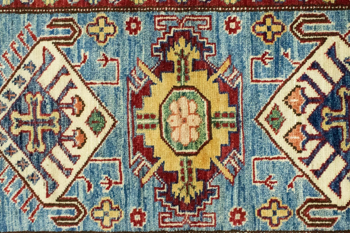 Ziegler Carpet - Kazak - 132 x 79 cm - ljusblå