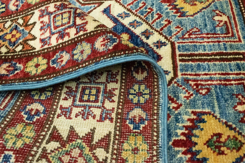 Ziegler Carpet - Kazak - 132 x 79 cm - ljusblå