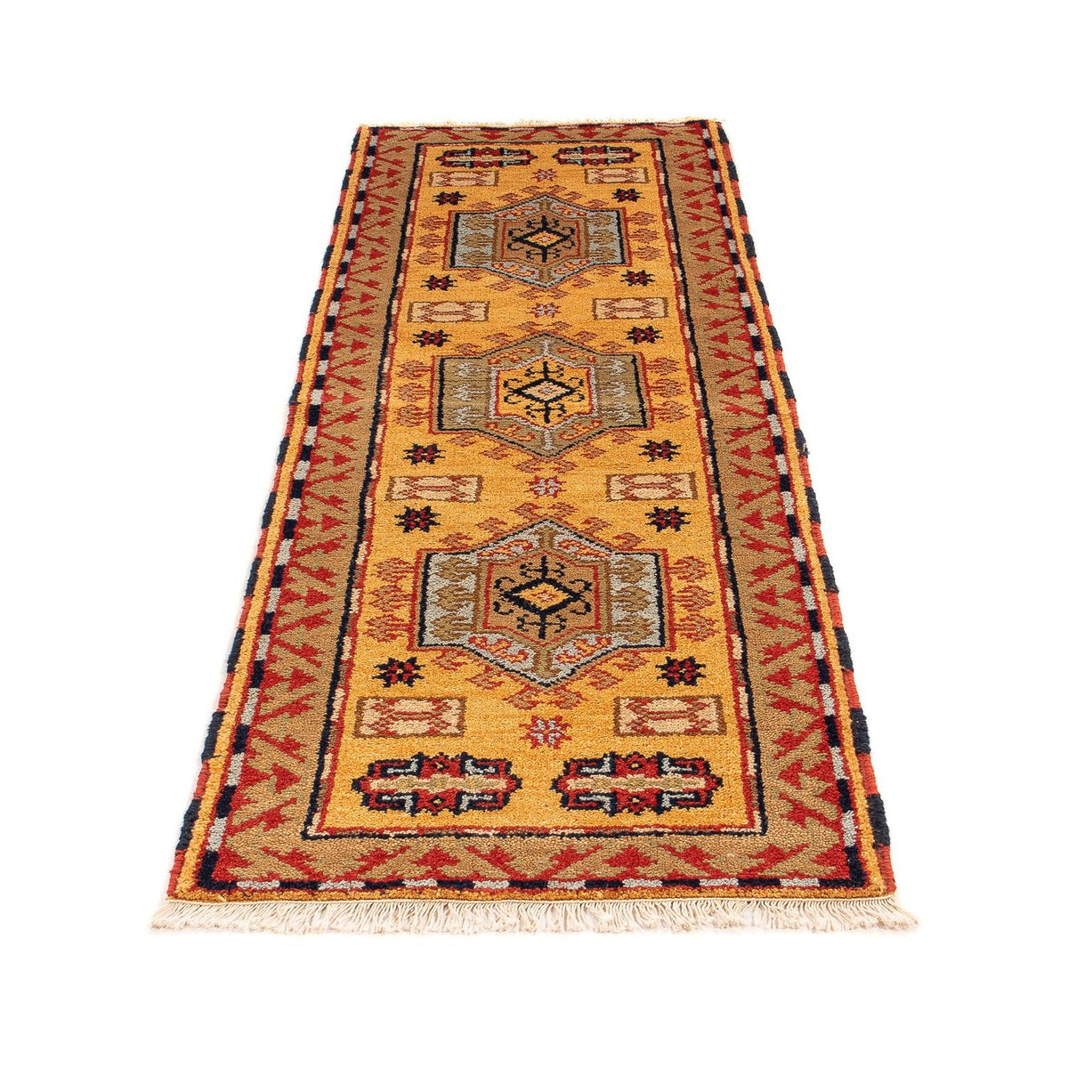 Runner Ziegler Carpet - Kazak - 202 x 65 cm - rost