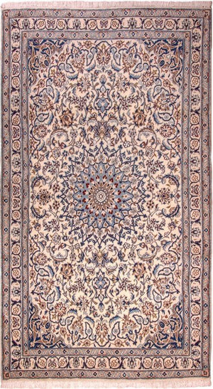 Persisk matta - Nain - Royal - 213 x 118 cm - beige