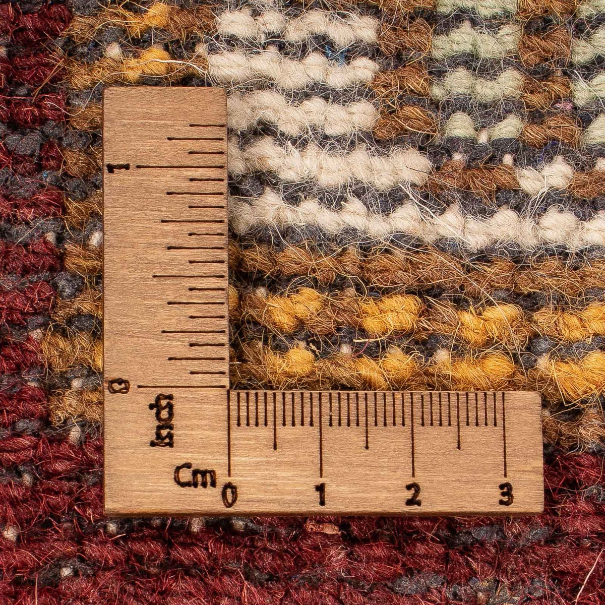 Runner Ziegler Carpet - Kazak - 201 x 65 cm - mörkröd