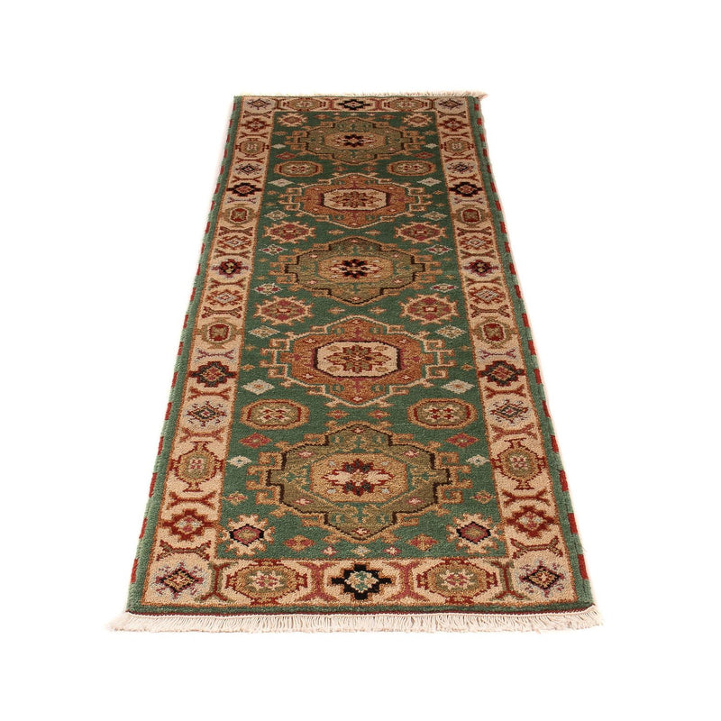 Runner Ziegler Carpet - Kazak - 205 x 62 cm - grön