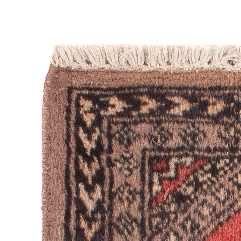 Pakistanska mattan - 57 x 47 cm - ljusbrun