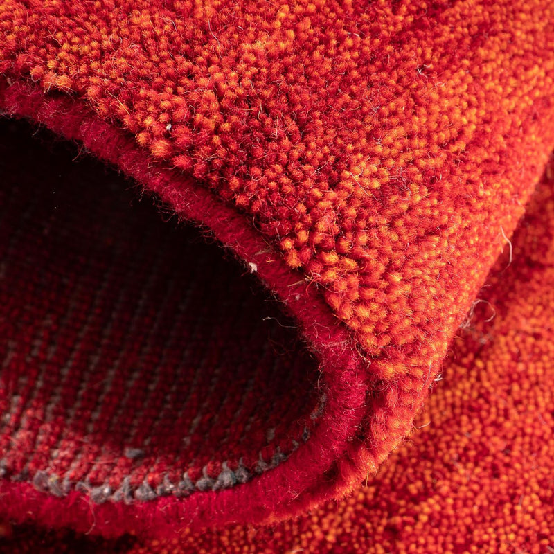 Runner Gabbeh-mattan - Loribaft Indus - 107 x 47 cm - röd