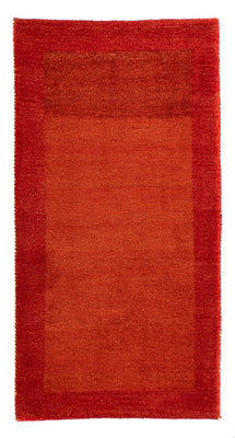 Gabbeh-matta - Indus - 142 x 74 cm - mörkröd