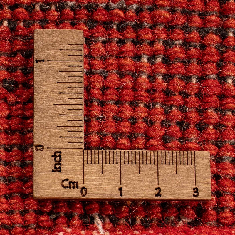 Gabbeh-matta - Indus - 142 x 74 cm - mörkröd