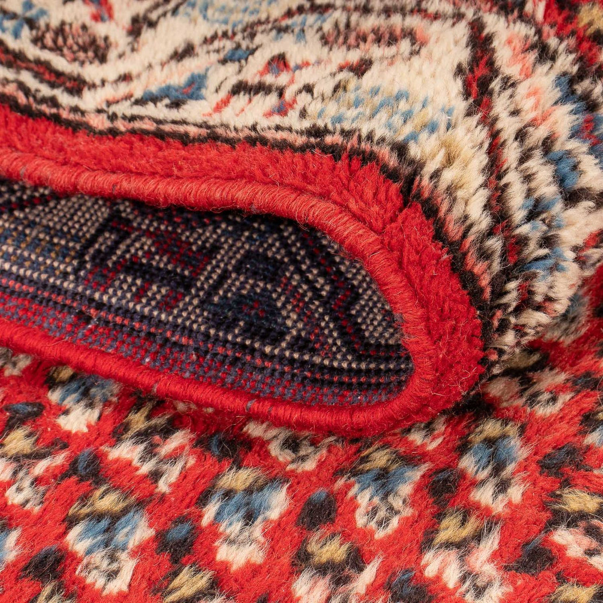 Runner Persisk matta - Mir - 203 x 77 cm - mörkröd