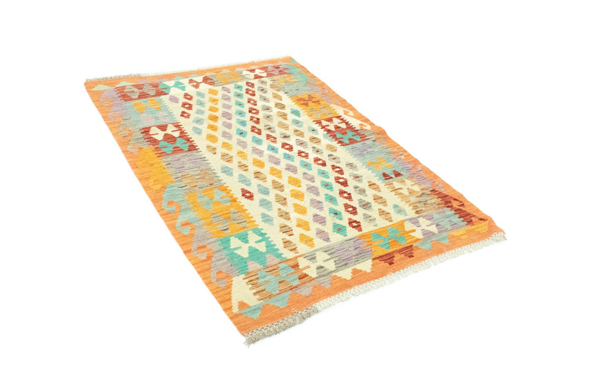 Kelim Carpet - orientalisk matta - 152 x 102 cm - orange