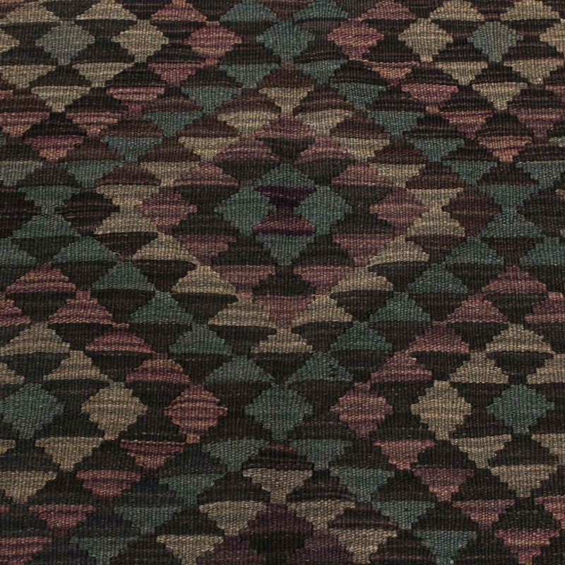 Kelim Carpet - Splash - 201 x 163 cm - flerfärgad